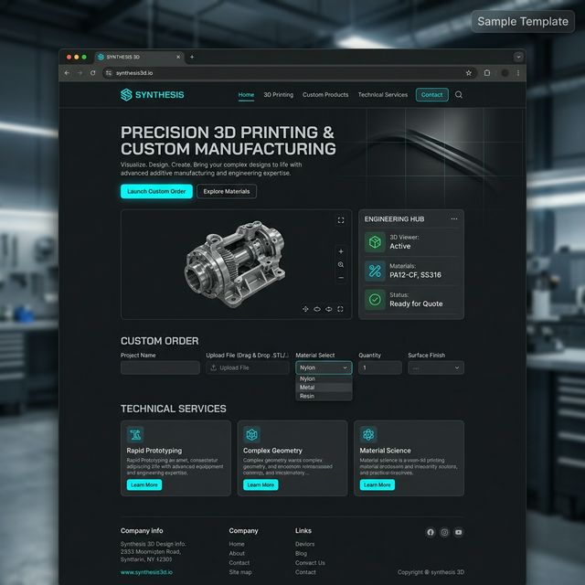 3D Printing Operations System